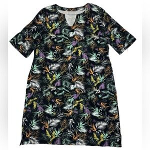 🌴 Hang Ten UV Protection Tropical Print Dress - Size Large